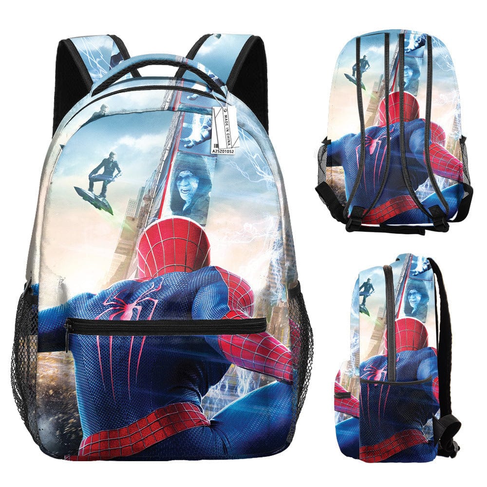 Children's Spiderman Backpack School Bag Superhero