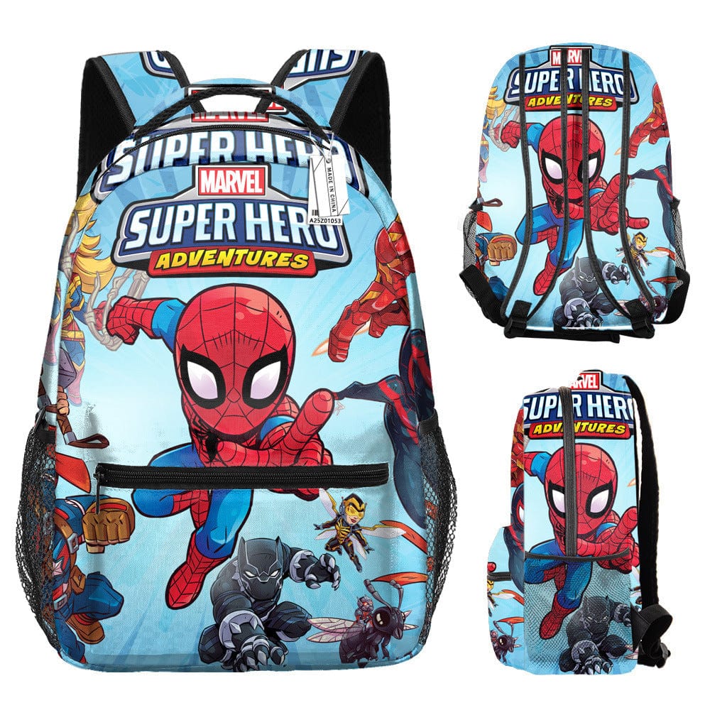 Children's Spiderman Backpack School Bag Superhero