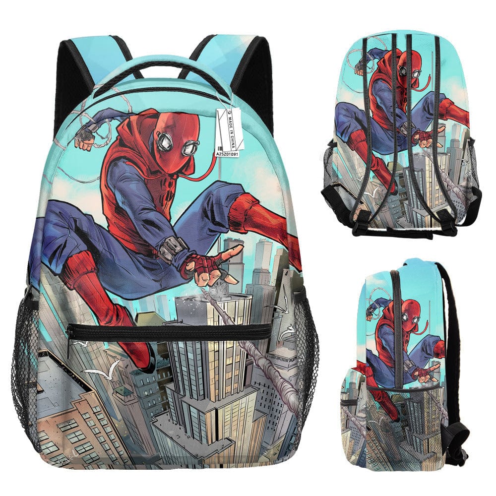 Children's Spiderman Backpack School Bag Superhero