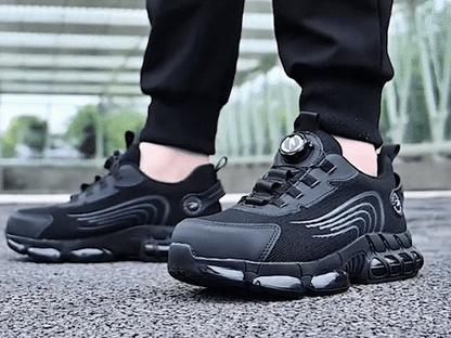 Safety Shoes Men Anti-smash Anti-puncture Work Footwear