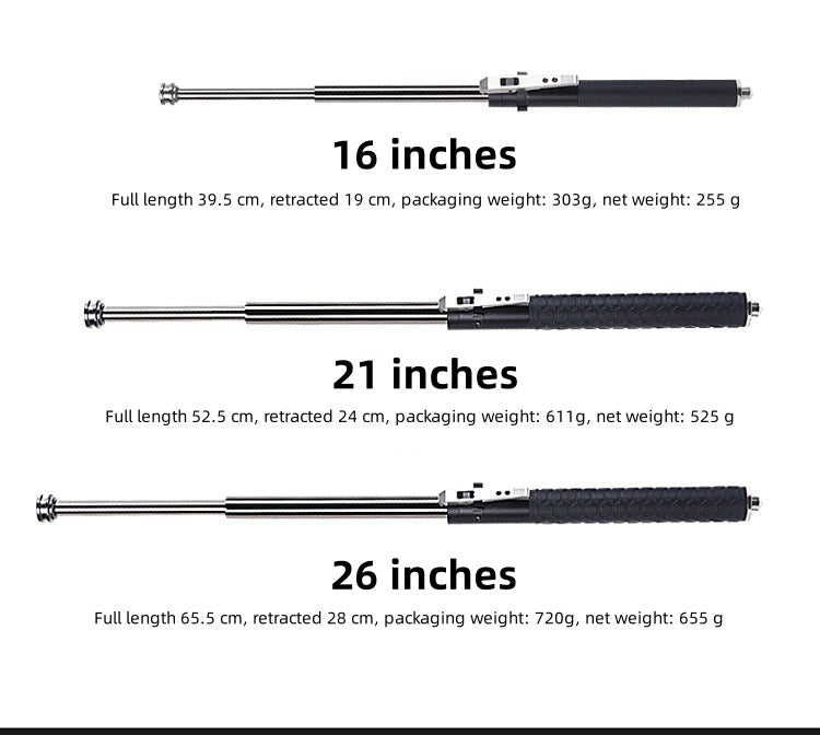 Self-Defense Walking Stick – Adjustable Hiking Cane with Safety Features