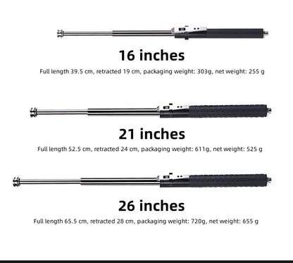 Self-Defense Walking Stick – Adjustable Hiking Cane with Safety Features