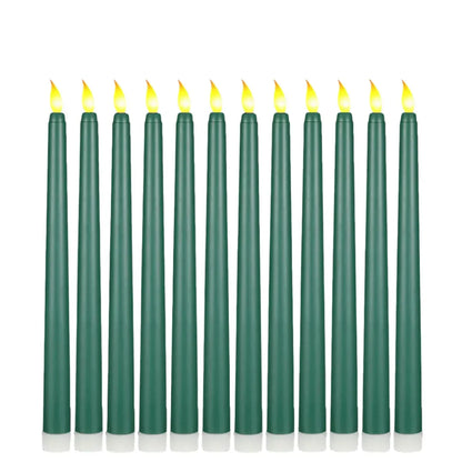 Black LED Candles for Halloween Decor and Wedding Centerpieces