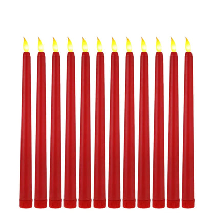 Black LED Candles for Halloween Decor and Wedding Centerpieces