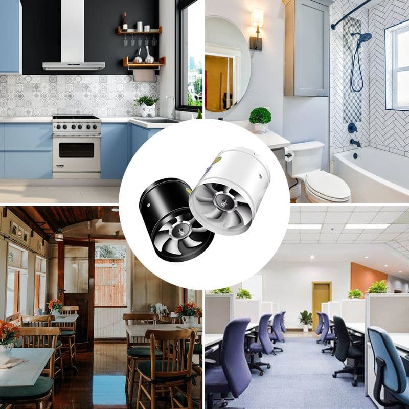 Silent Extractor Fan Wall Mounted Kitchen Air Vent