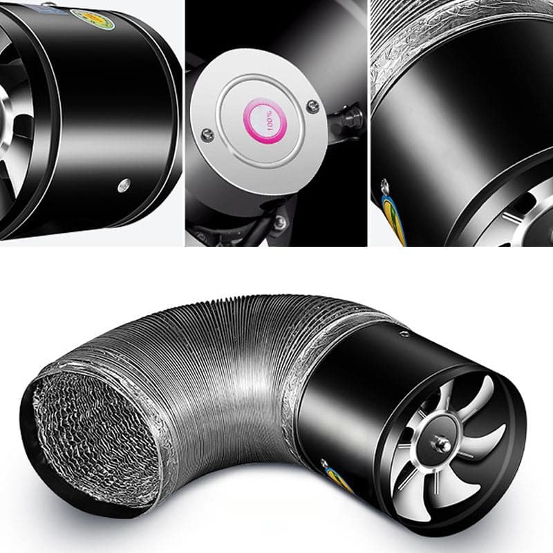 Silent Extractor Fan Wall Mounted Kitchen Air Vent