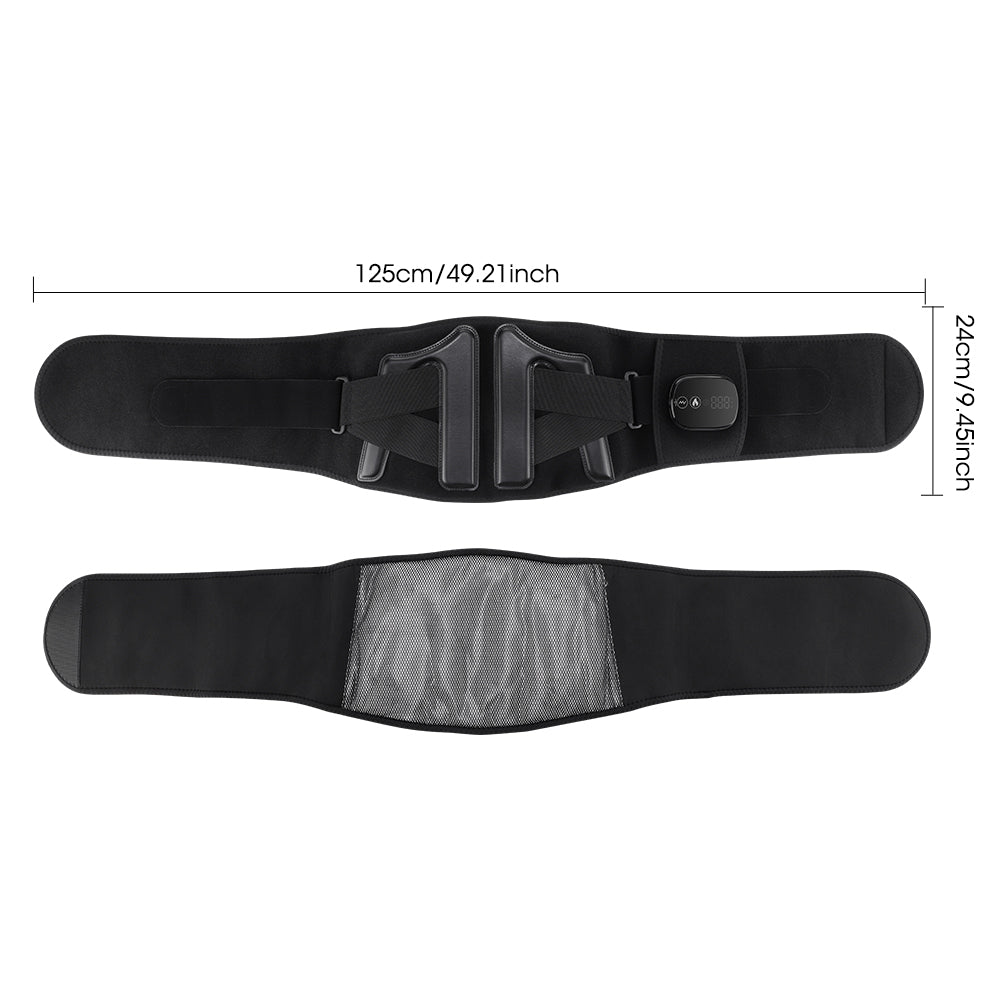 Elastic Waist Support Belt LED Massage