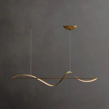 Elegant LED Pendant Light for Home and Office - Metal and Acrylic Design