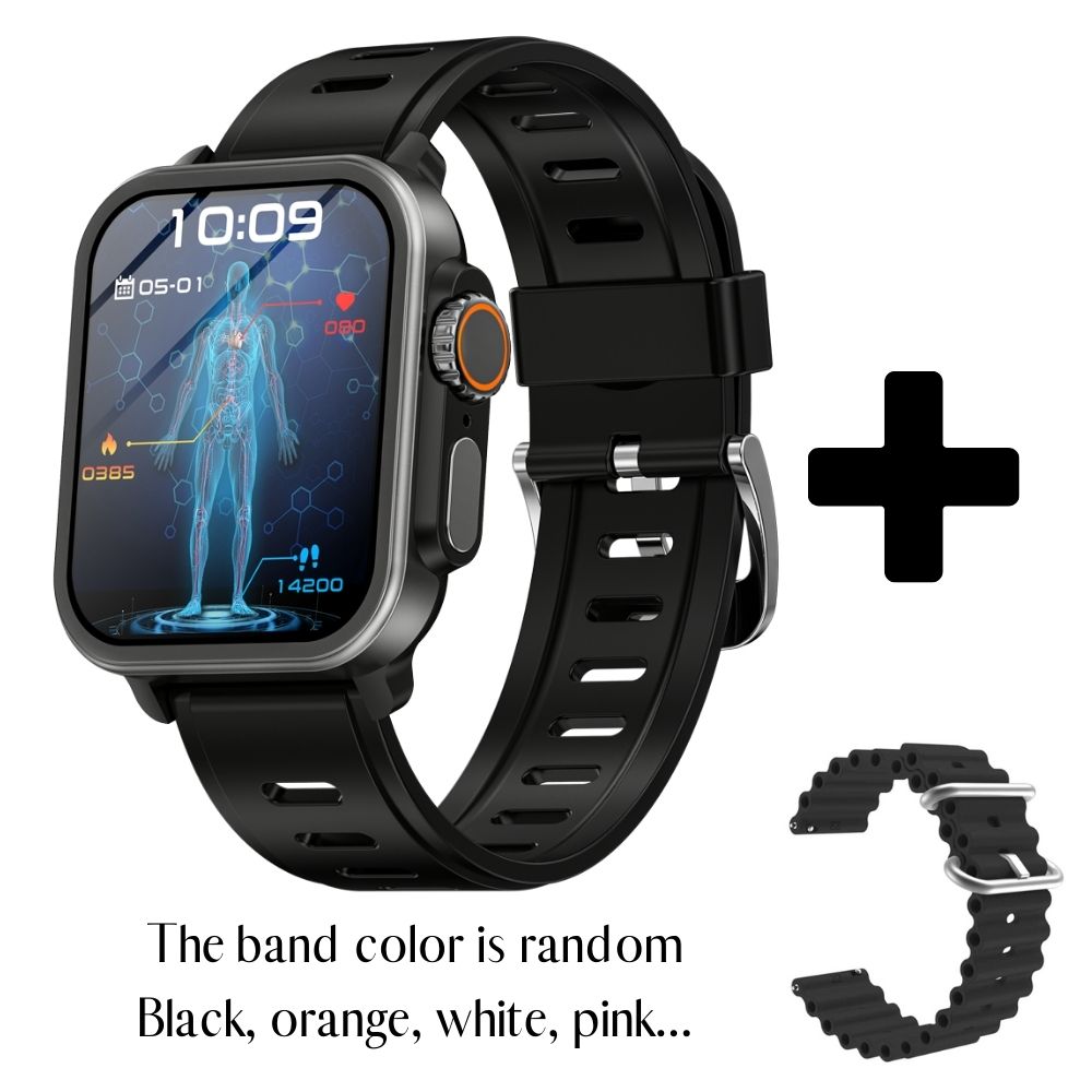 Smartwatch for Blood Sugar Blood Pressure Heart Rate Sleep Monitoring