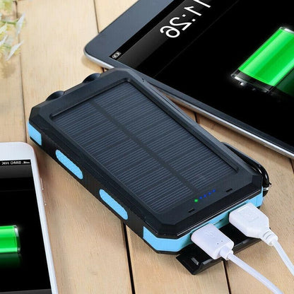 Solar Power Bank Waterproof Charger