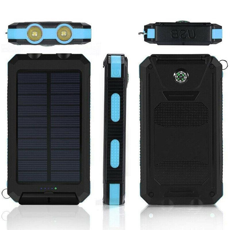 Solar Power Bank Waterproof Charger