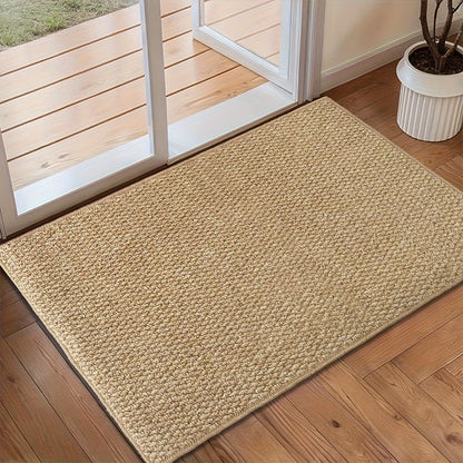 Washable Non-Slip Door Mat Absorbent Indoor Outdoor Mat