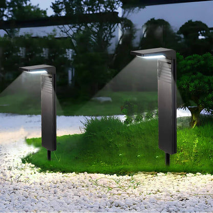 Solar Path Lights for Outdoor Atmosphere, Waterproof LED Garden Lighting