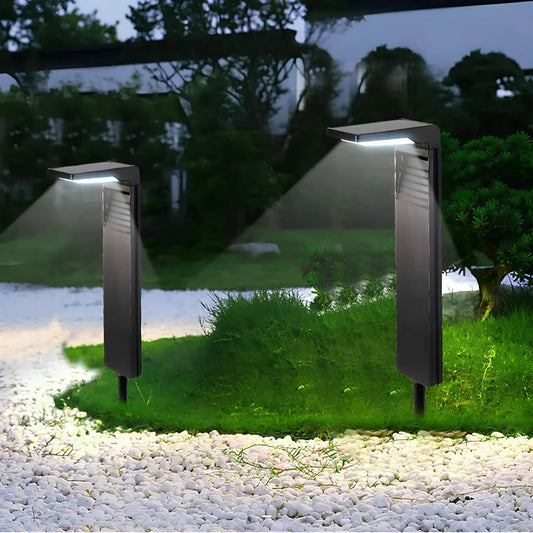 Solar Path Lights for Outdoor Atmosphere, Waterproof LED Garden Lighting