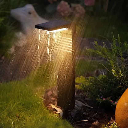 Solar Path Lights for Outdoor Atmosphere, Waterproof LED Garden Lighting