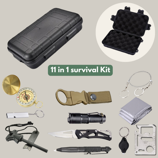 Survival Kit Emergency Bushcraft Gear Essentials