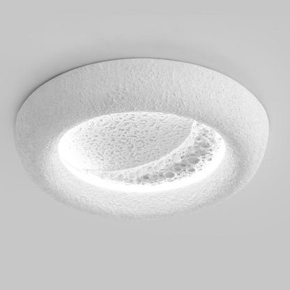 Elegant Round Resin Wall Lamp for Home Decor and Office Lighting