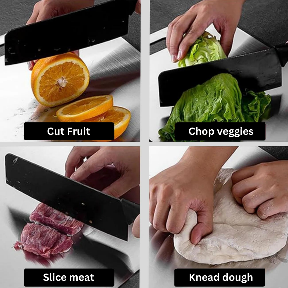 Titanium Cutting Board – Durable, Non-Toxic, and Easy to Clean