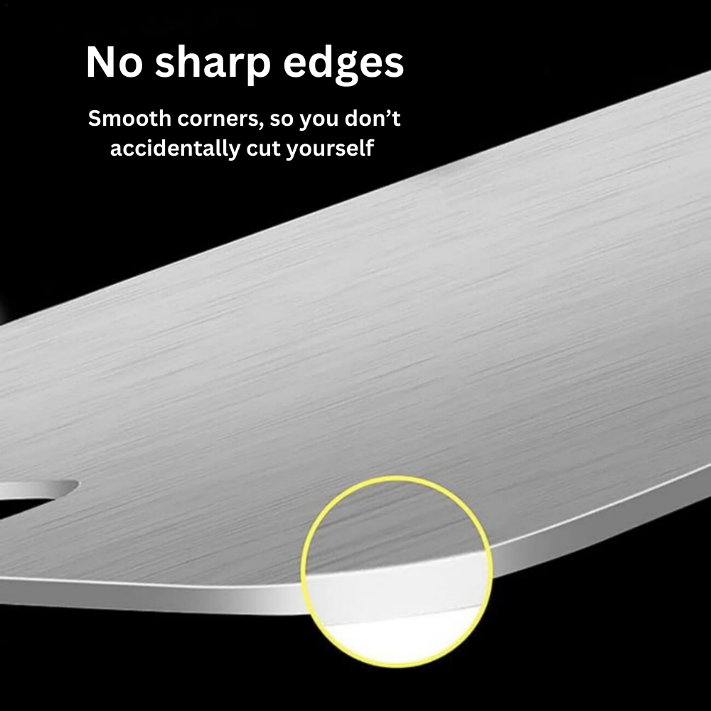 Titanium Cutting Board – Durable, Non-Toxic, and Easy to Clean
