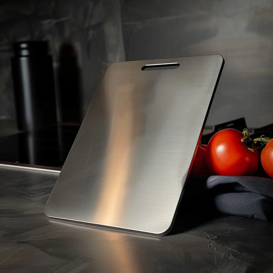 Titanium Cutting Board – Durable, Non-Toxic, and Easy to Clean