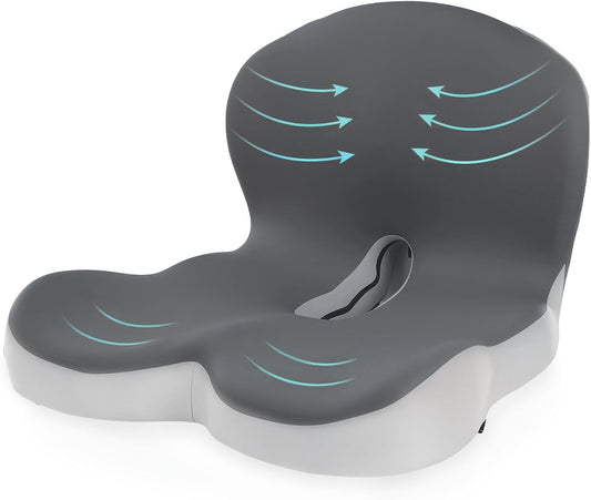 Truck car Seat Cushion Memory Foam with Lumbar Support