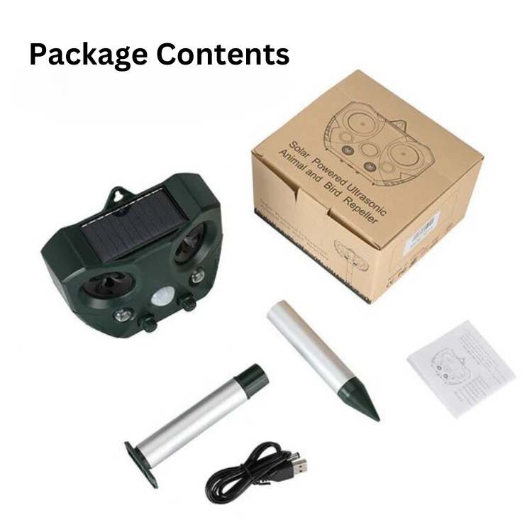 Ultrasonic Bird and Pest Repeller Device