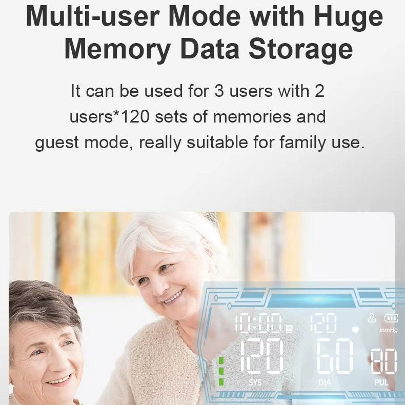 Upper Arm Blood Pressure Monitor Device