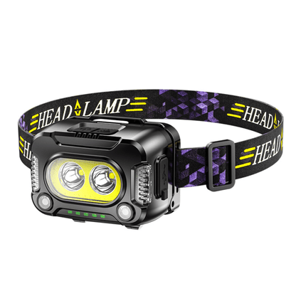 USB Rechargeable LED Headlamp