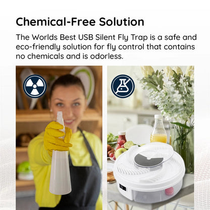USB Silent Fly Trap