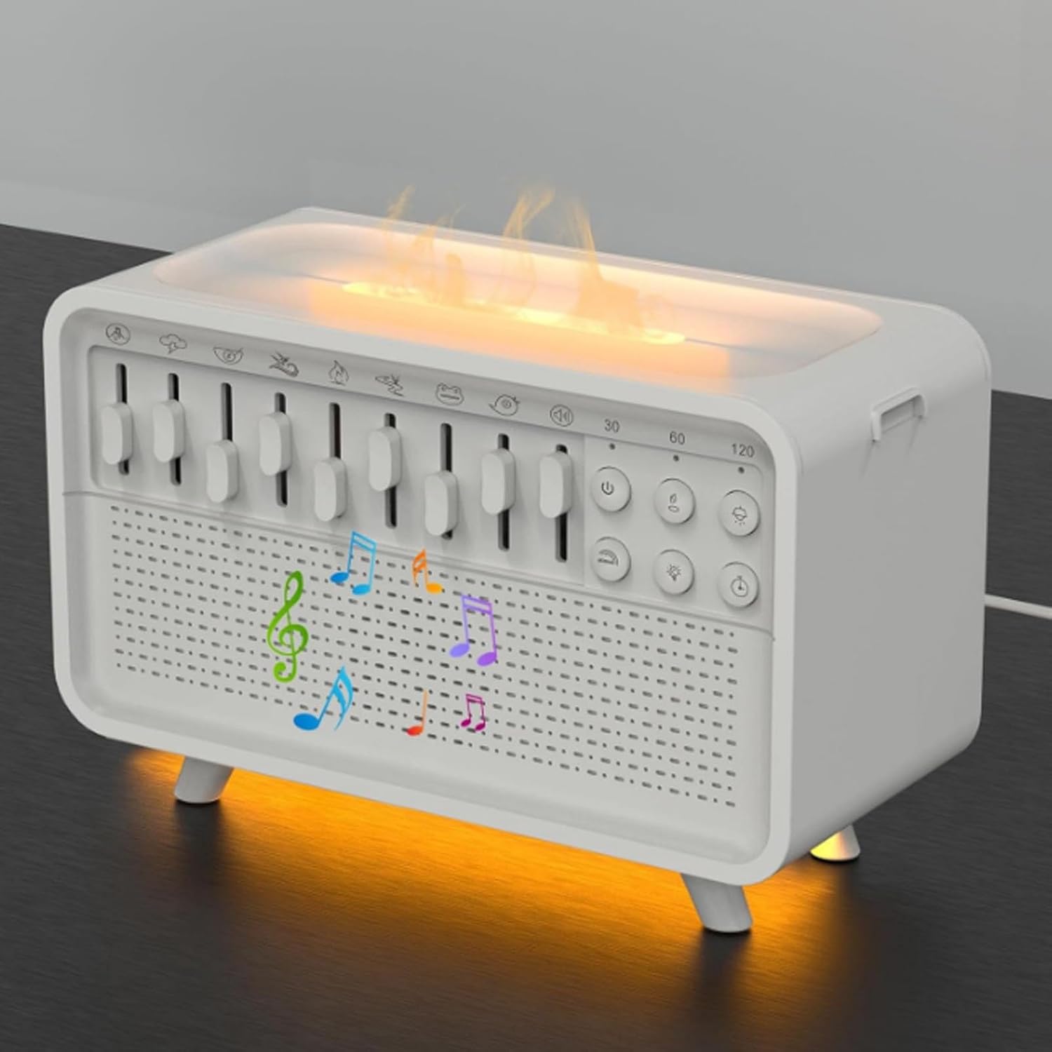 White Noise Machine Humidifier Sound Machine Bluetooth Speaker Diffuser