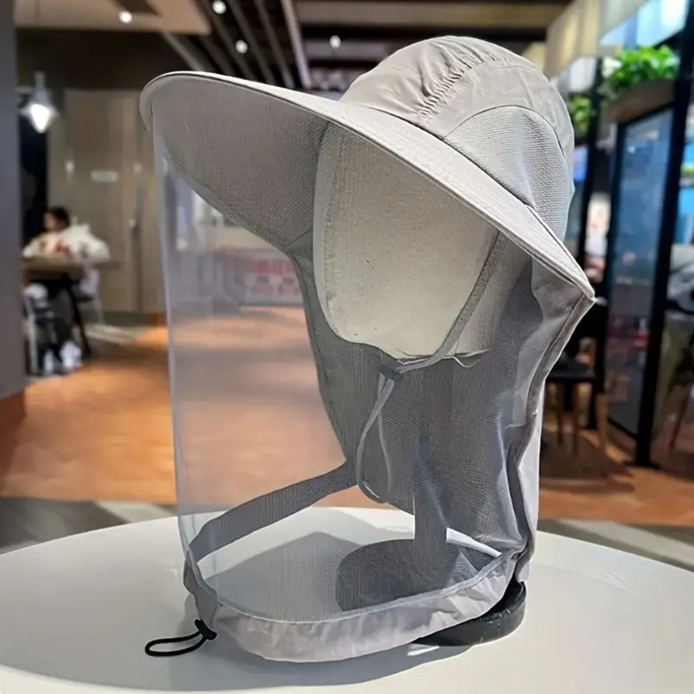 Wide Brim Sun and Mosquito Protection Hat