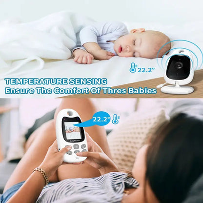 Wireless Baby Monitor with Video Audio Night Vision Two-Way Communication