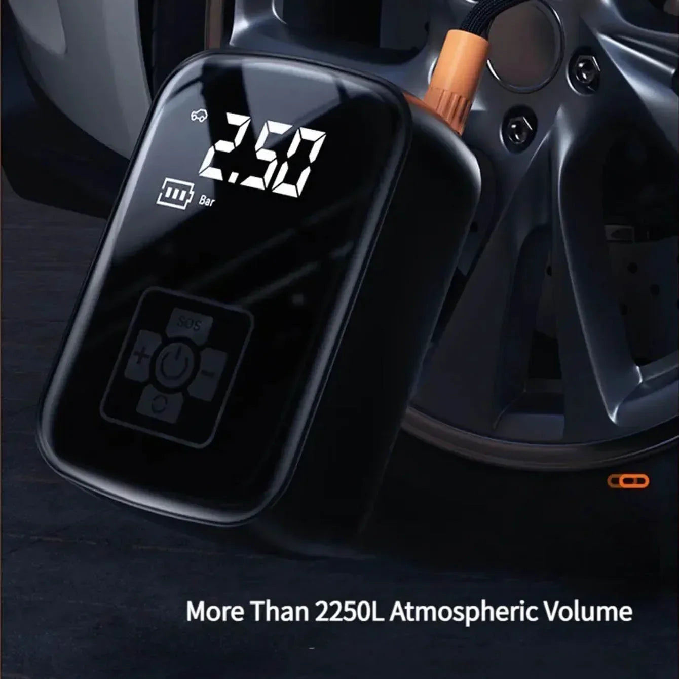 Wireless Car Air Compressor with Digital Display