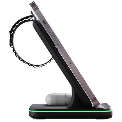 Wireless Charging Dock for iPhone Apple Watch Charger Station