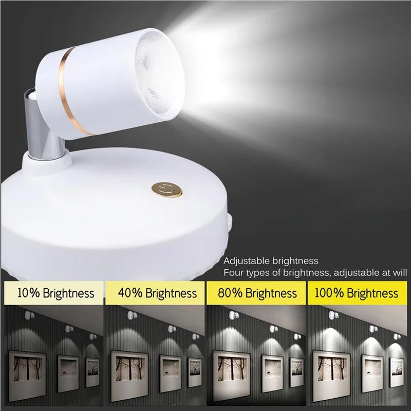 Wireless LED Spotlight Circular