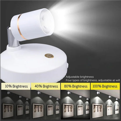 Wireless LED Spotlight Circular