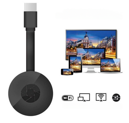 Wireless Video Streamer – Chromecast Device for TV Streaming and Mirroring